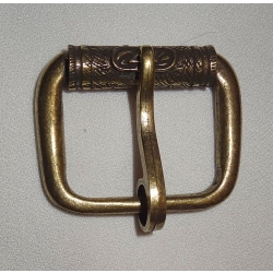 Klamra 431 brązowa do paska 40mm (id: 1203)